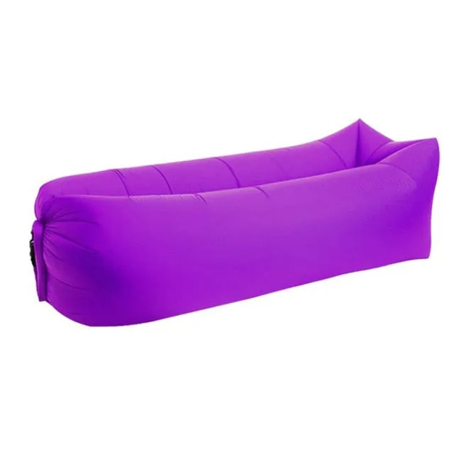 Outdoor Camping Inflatable Sofa Lazy Bag 3 Season Ultralight Beach Sleeping Bag Air Bed Lounger Sports Camping Travel Bed X1 A