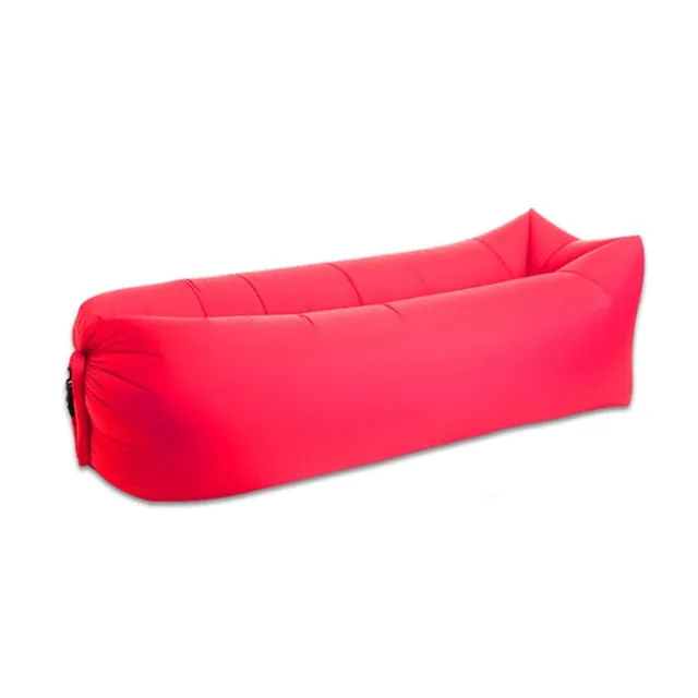 Outdoor Camping Inflatable Sofa Lazy Bag 3 Season Ultralight Beach Sleeping Bag Air Bed Lounger Sports Camping Travel Bed X1 A