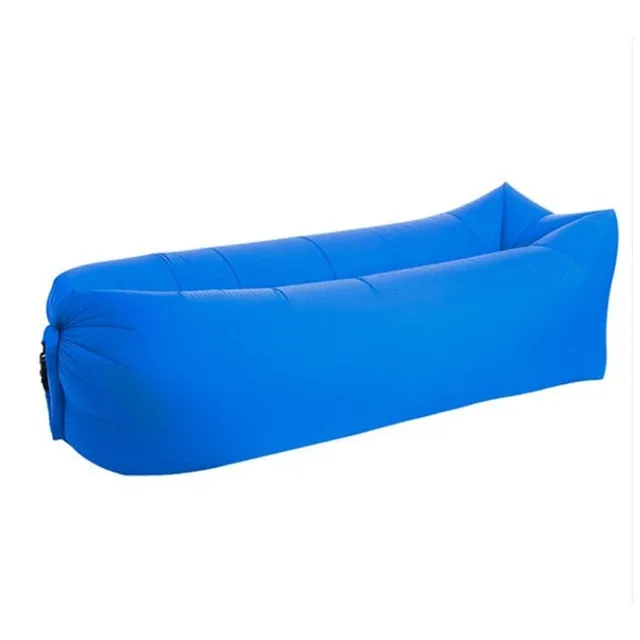 Outdoor Camping Inflatable Sofa Lazy Bag 3 Season Ultralight Beach Sleeping Bag Air Bed Lounger Sports Camping Travel Bed X1 A