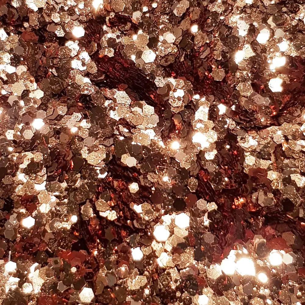 Rose Gold Festival Glitter (Metallic Chunky Glitter Mix) - Goldilocks & The 3 Bears