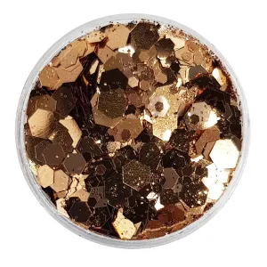 Rose Gold Festival Glitter (Metallic Chunky Glitter Mix) - Goldilocks & The 3 Bears